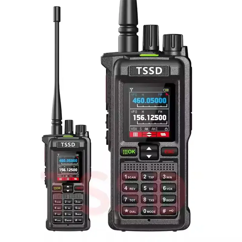 UV8000D 10W multi-band Handheld fm two way radio